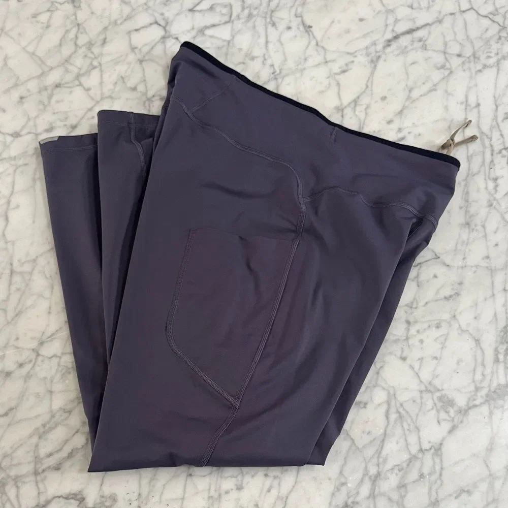 REI Trail Made Leggings Tights Purple Sz XL Womens